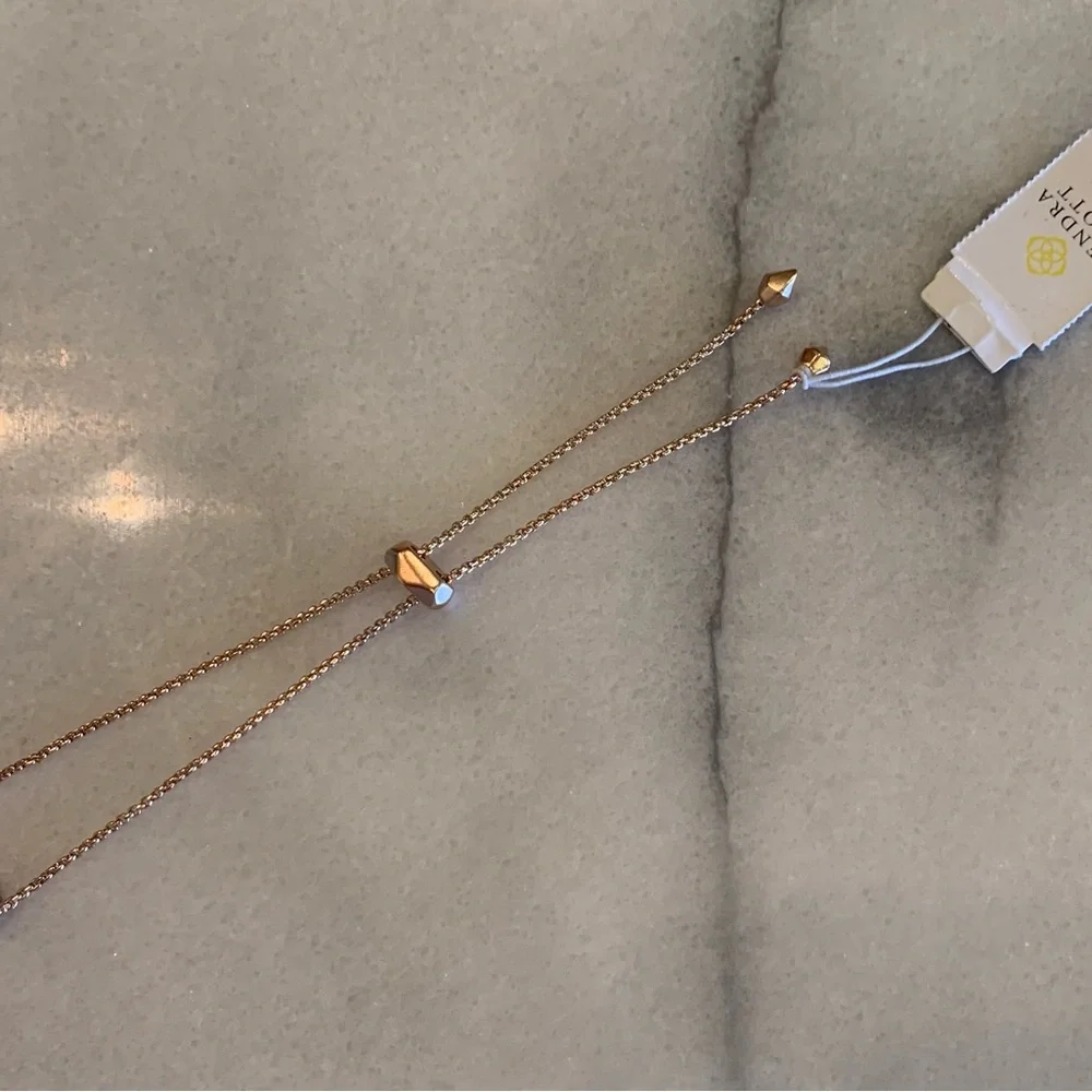 KENDRA SCOTT Phillipa Chain Bracelet Rose Gold - Picture 7 of 8